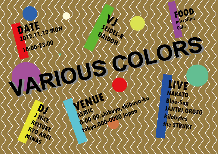 情報のグルーピング（フライヤー）