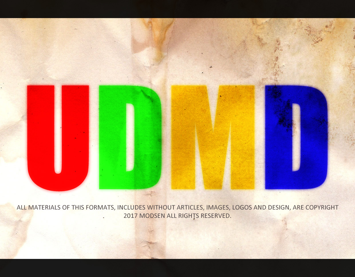 クラフト紙の背景+ざらざら文字(Photoshop)